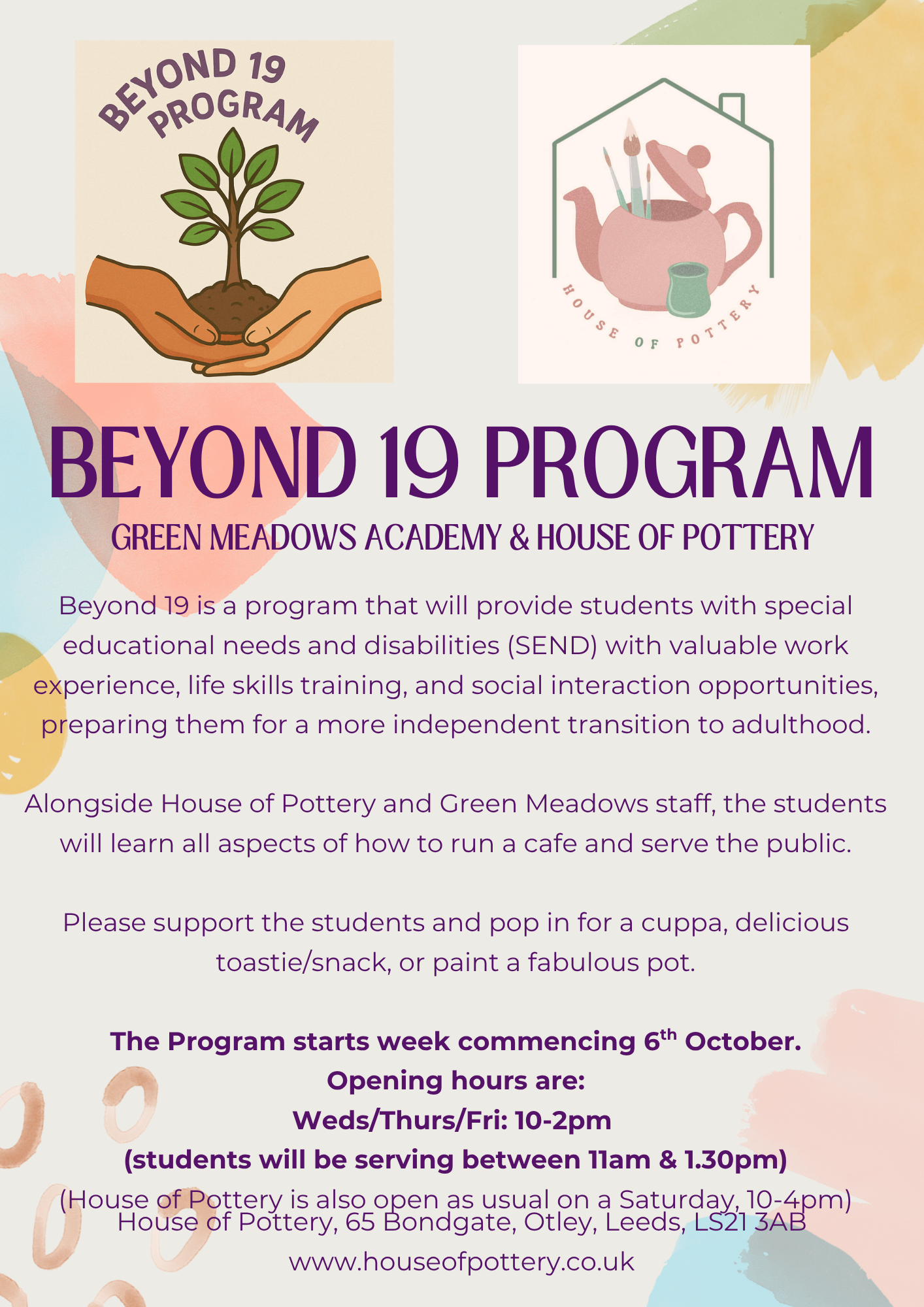 BEYOND 19 PROGRAM BEYOND 19 PROGRAM
